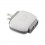 TRAVEL CHARGER 2A5V DUAL USB CHARGER foldable flat pin WHITE