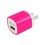 TRAVEL CHARGER 1A5V USB CHARGER HOT PINK
